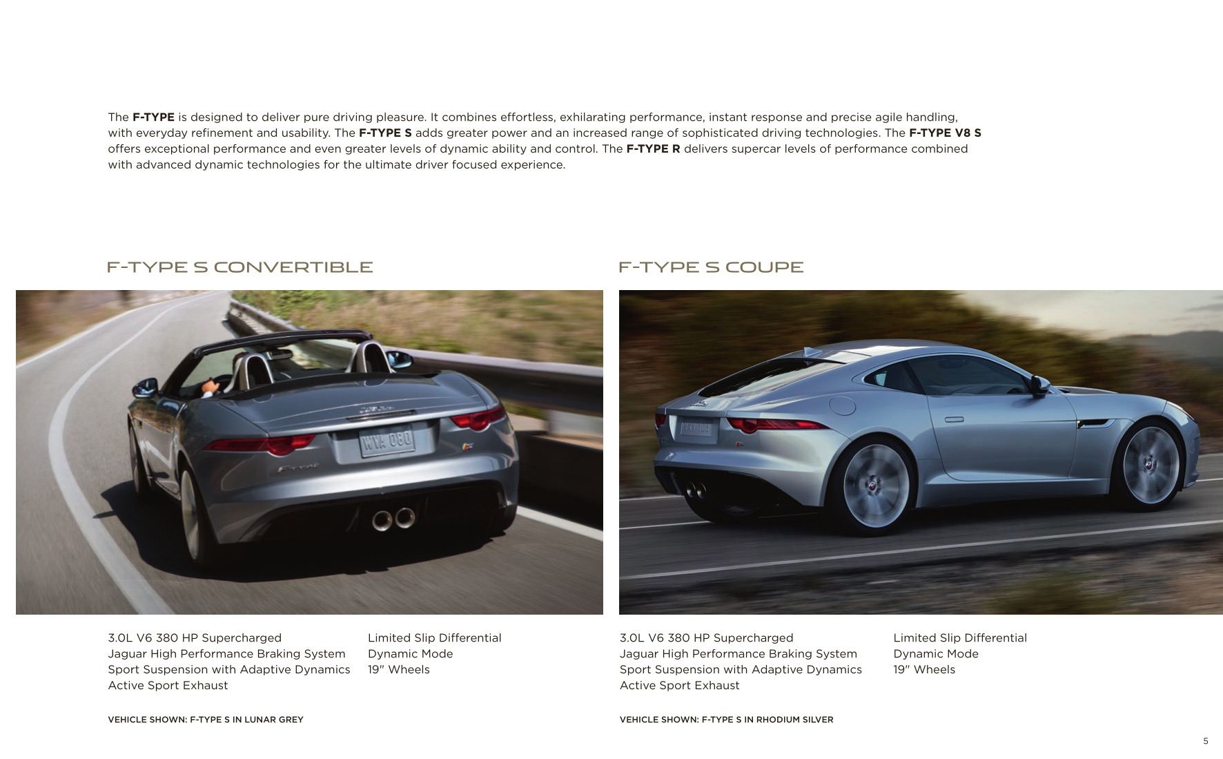2014 Jaguar F-Type Brochure Page 40